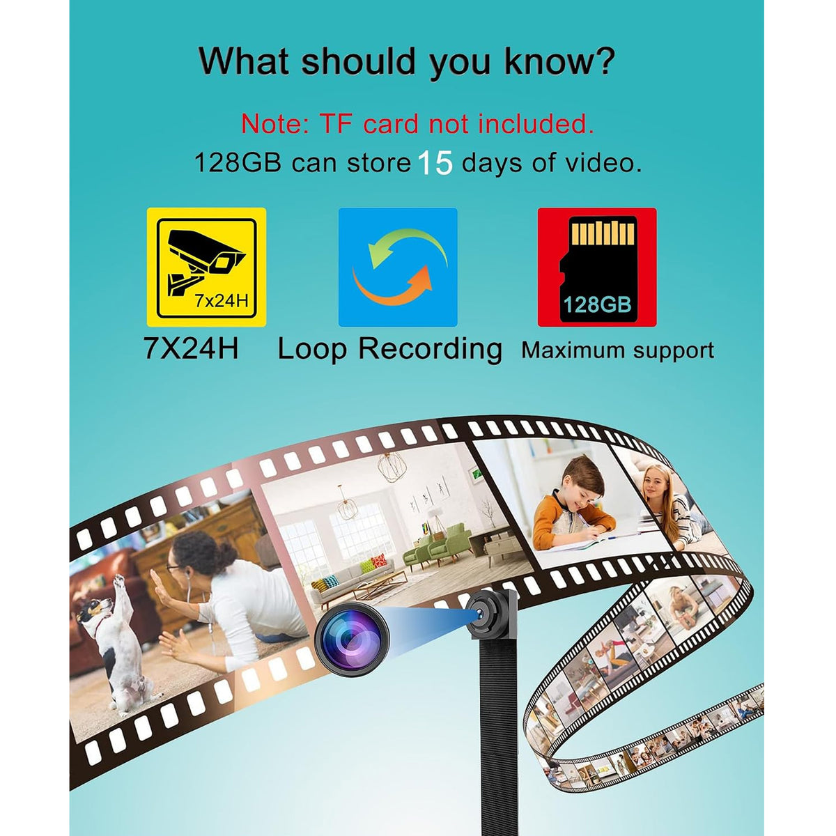 DIY Small Dual Band WiFi Hidden Camera Module | Remote Live View | Audio