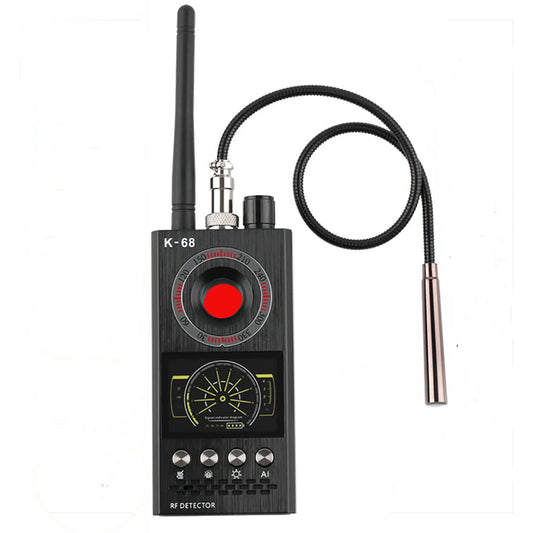 Multi-Purpose Handheld Wireless RF Signal, GPS Tracker & Camera Detector