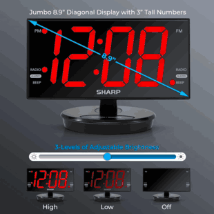 Spy Camera 1080P Hidden Camera Built into a SHARP Alarm Clock Radio Nanny Cam review Spy Camera 1080P Hidden Camera Built into a SHARP Alarm Clock Radio Nanny Cam review