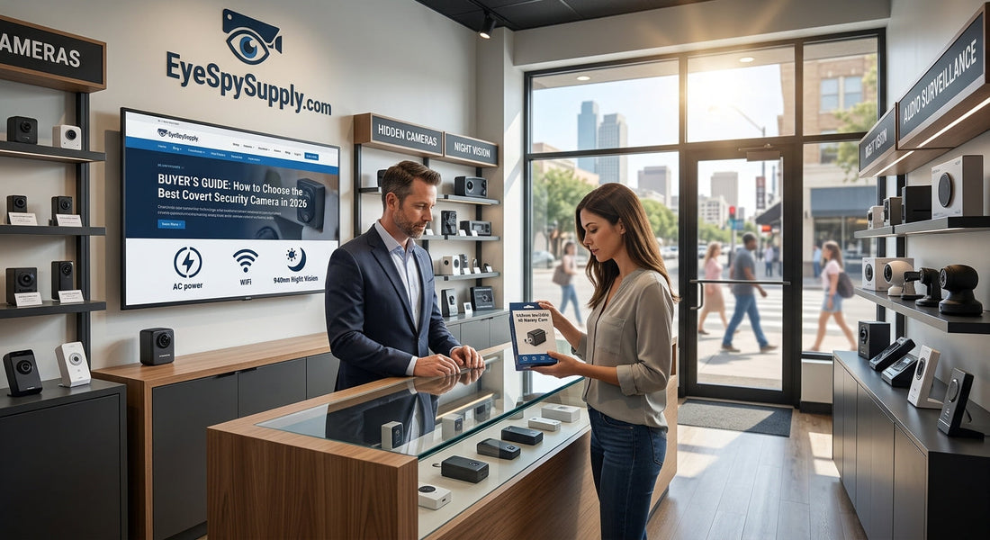 Buyer’s Guide: How to Choose the Best Hidden; Covert Security Camera in 2026