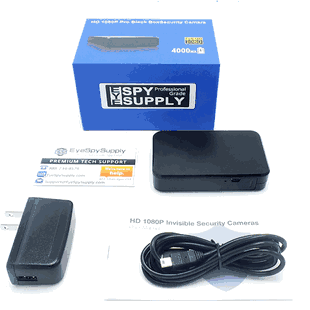 1080P HD DIY Spy Camera Mini Black Box Hidden Covert Nanny Cam w/Audio