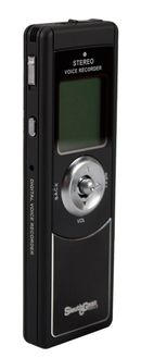 130 hour Quad Power Digital Phone & Room Voice Activated Recorder W/ Extended Battery Pack