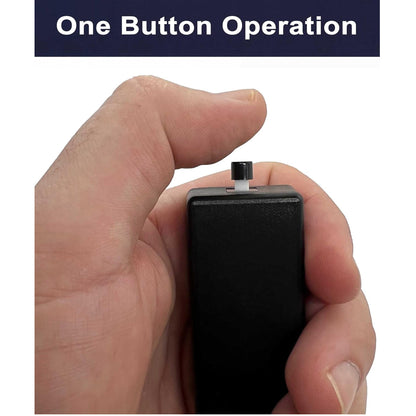 Black Vox Extended External Lead Voice-Activated Digital Audio Recorder