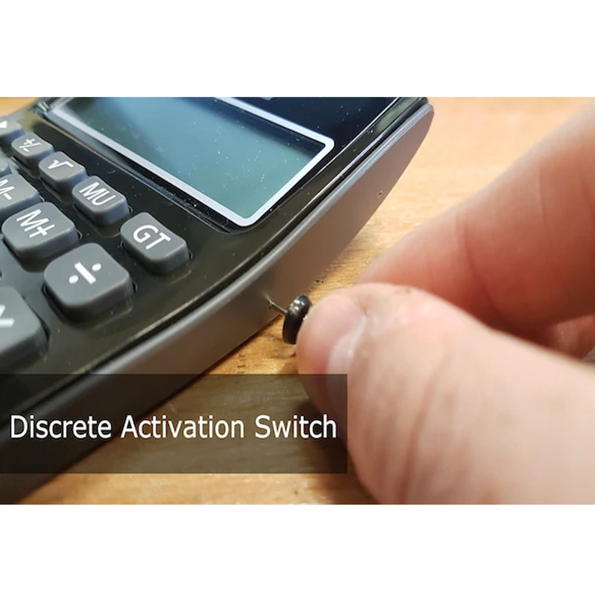 Calculator Voice-Activated Audio Recorder: 75-Day Battery Professional Device