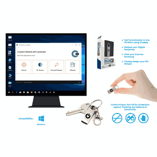 Cloakey Portable Online Privacy USB: Your Hardware VPN for Total Anony
