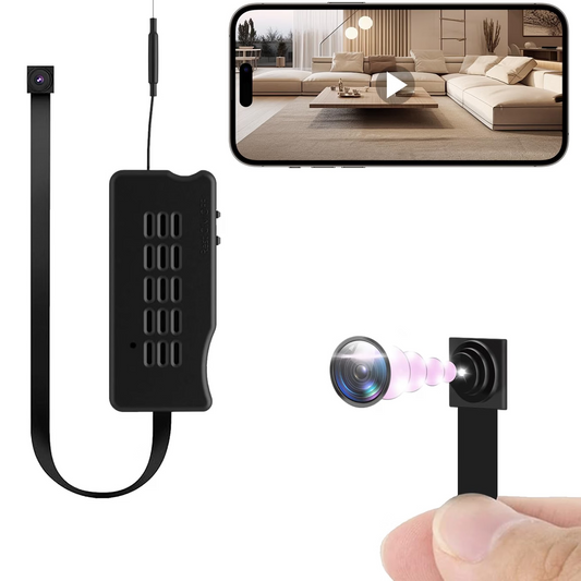 DIY Compact WiFi Security Camera Module with Remote Viewing