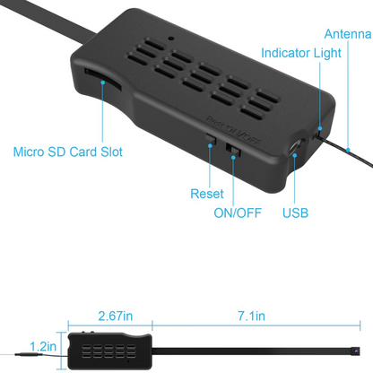 DIY Compact WiFi Security Camera Module with Remote Viewing