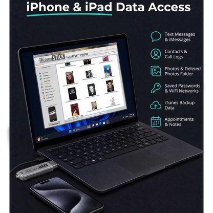 iRecovery Stick for iPhone & iPad: Professional iOS Data Recovery & Fo