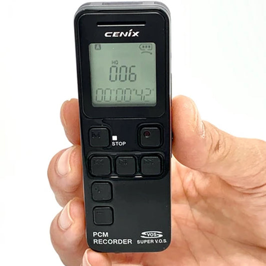 PBN-TEC Premium 8GB Password Protected Audio Recorder | 1040-Hr Voice Activated Recorder