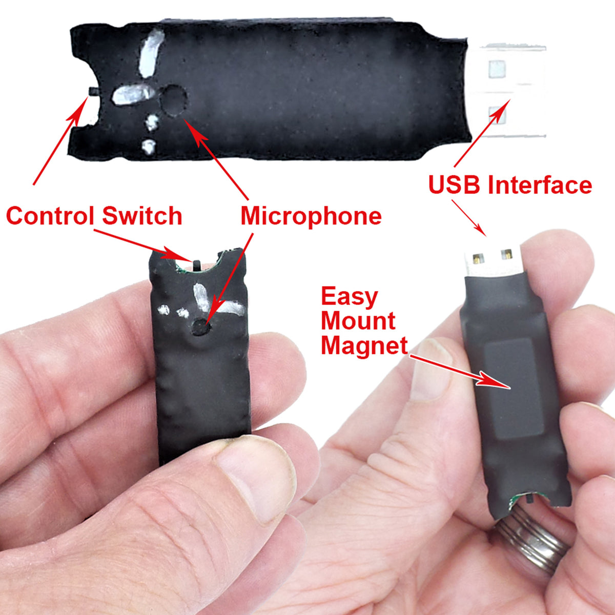 Custom-Built Voice-Activated Audio Recorder: Professional Long-Range Acoustic Monitoring