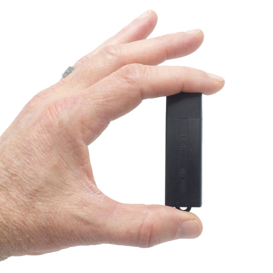 MQ16-U350 Voice Activated Digital Audio Mini Recording Device / Recorder - 16GB - 576 Hour - 25 Day Battery