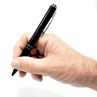 Slim Line Voice Activated Covert Digital Spy Pen Audio Recorder