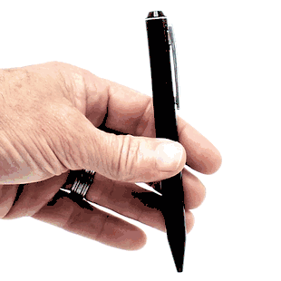 Slim Line Voice Activated Covert Digital Spy Pen Audio Recorder