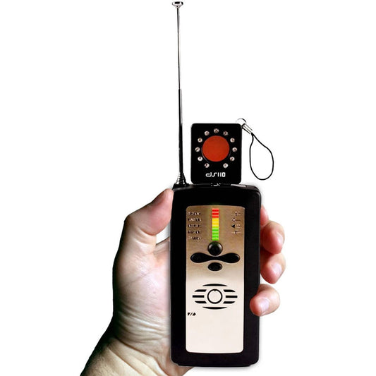 All-in-1 TSCM Bug Detector & Hidden Spy Camera Sweep Kit with Laser Tap Detection (10MHz – 10GHz)