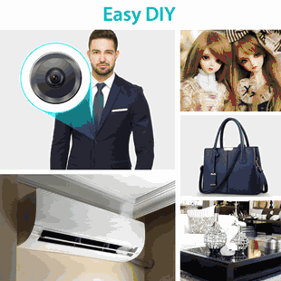 D.I.Y. Wifi Hidden Spy Camera Module 1080P With Audio, Motion Activated, Remote Live View, Micro Pinhole Lens