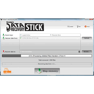 Data Recovery Stick for Windows: Professional Forensic File Restoration Tool