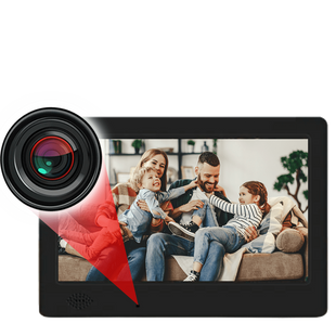 Hidden Spy Camera Digital Photo Frame Clock | 1080P WiFi Spy Cam with Audio, Motion Detection & 128GB Memory - Custom Made in House in th USA