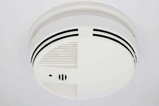 Battery Operated 4K Hidden Camera Smoke Detector / Alarm with Motion Detection and IR Night Vision