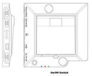 Motion Activated Covert Hidden Camera/ Spy Cam Stick It Camera Law Mate w/ DVR