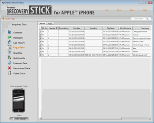 Paraben Iphone recovery stick