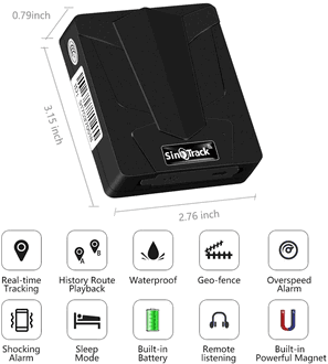 Sleuthtek Small Real Time GPS Tracker Spy Tracking Device 60 Day Long Battery