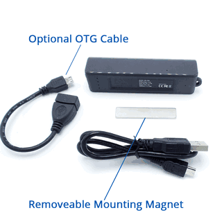 Portable Charger Spy Audio Recorder Long Battery Voice Activated 150 Day Battery by Kawtco