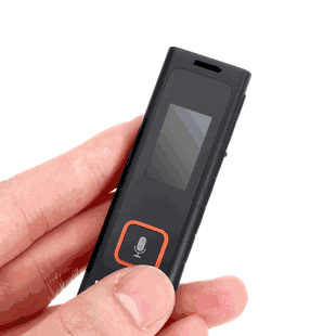 Voice Activated Audio Recorder | 24 Hour Continuous Battery | 8 GB Storage | Password Protected | Date and Time Stamp