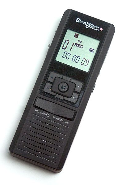Voice Activated Digital Recorder W/ 4GB Micro SD Card 325 Hours