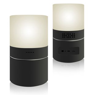 WiFi LED Lamp Hidden Spy Camera Desk Table IR Night Vision Motion Activated Security Live View