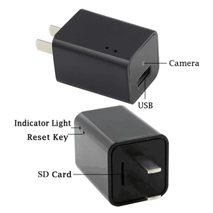 WiFi Hidden Spy Camera | 1080P HD Video | USB Phone Charger | Audio | Nanny Cam | Remote Viewing & Listening By kawtco