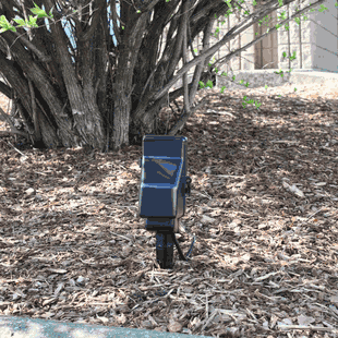 Hi-Def 4K Outdoor Hidden Camera Power Stake w/ Motion Activation